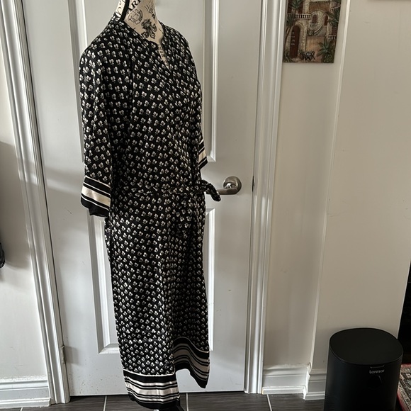 NWT PART TWO Dark Navy Graphic Art Women’s Dress - Picture 9 of 16